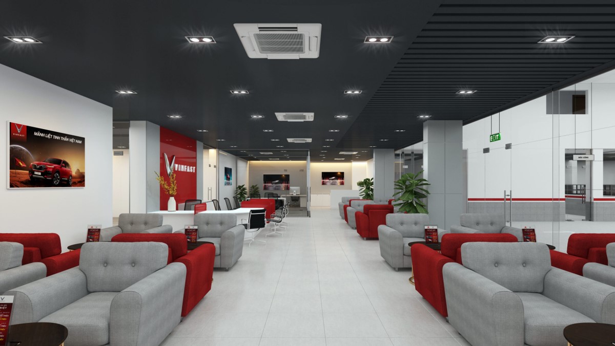 phòng chờ dịch vụ vinfast